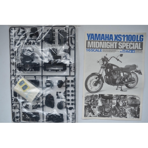 14 - Tamiya 1/6 scale Yamaha XS1100LG Big Scale No17 model kit (item no BS0617), unstarted with all sprue... 