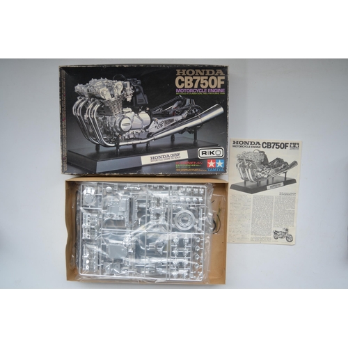 22 - Tamiya 1/6 scale Honda CB750F model kit (item no BS0624/1900), un started with all sprues and parts ... 