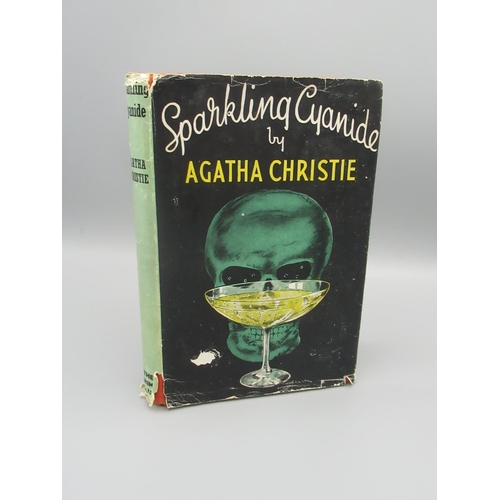 439 - Christie (Agatha) Sparkling Cyanide, 1st UK edition 1945, The Crime Club, hardback, w/dust jacket (a... 