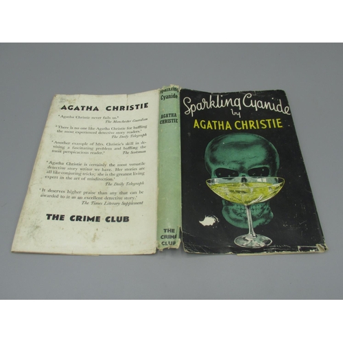 439 - Christie (Agatha) Sparkling Cyanide, 1st UK edition 1945, The Crime Club, hardback, w/dust jacket (a... 