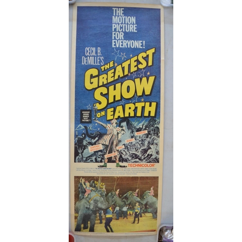 65 - Original vertical format US card stock insert poster for the 1955 Harold Schuster motion picture 