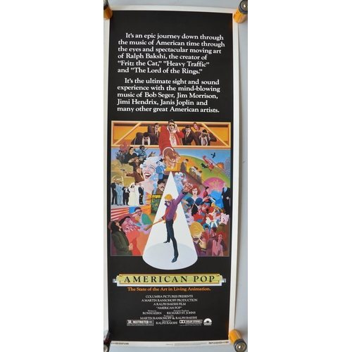 76 - Original US release vertical format card stock insert poster for the animated movie 