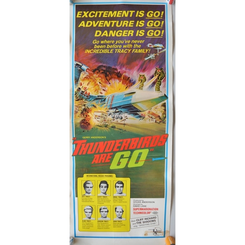 74 - Original US release vertical format card stock insert poster for Gerry Anderson's 