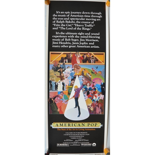 76 - Original US release vertical format card stock insert poster for the animated movie 