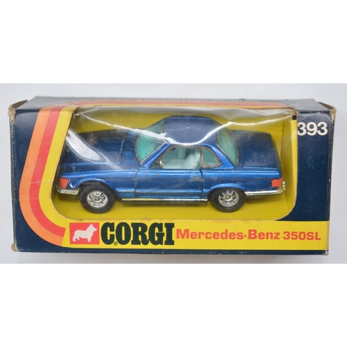 94 - Collection of boxed diecast model cars, mostly Corgi and various scales to include A Corgi Super Ele... 