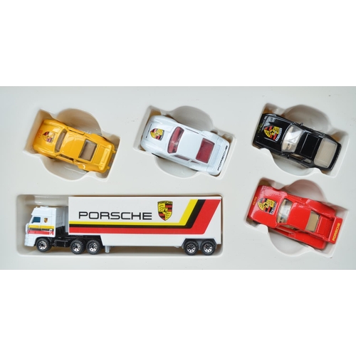 96 - Matchbox Porsche set MC-23 and Ferrari set MC-18 in near mint un-displayed condition