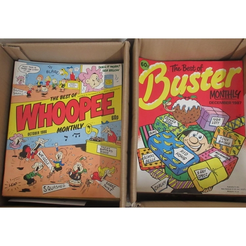 429 - Three boxes cont. Eagle comics July 1989 - Dec 1993, Best of Whooppee 1986 - 1997 & Buster Dec 1987-... 