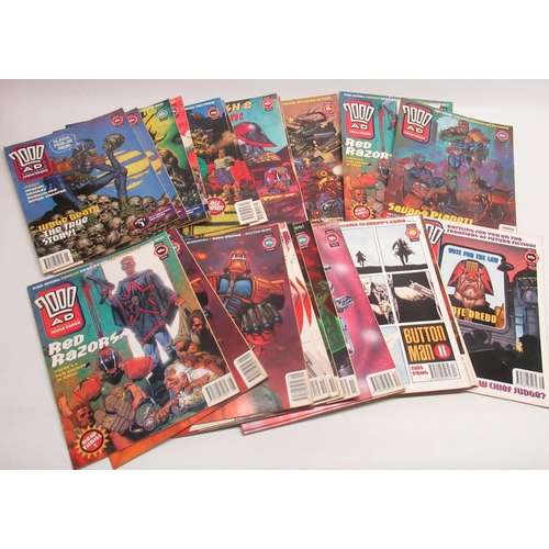 431 - Two boxes cont. 2000 AD #815-900 & #901-977