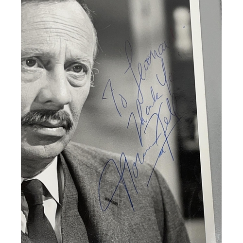 359 - Norman Fell photo, with signature written in blue ink 'To Leonard Thank You Leonard Fell, 20.5cm x 2... 