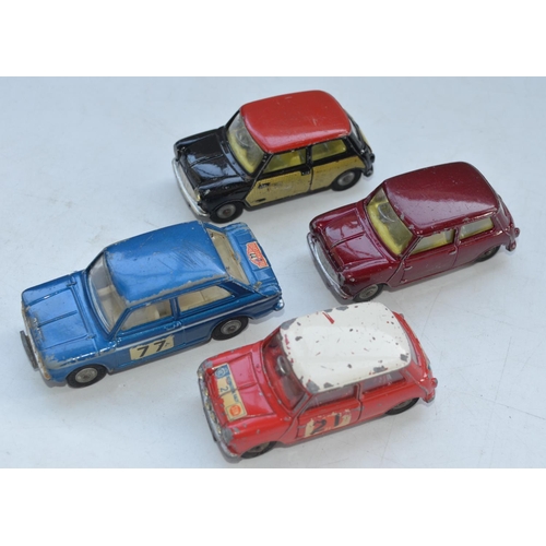 108 - Vintage No 41 Corgi Automatic Coupling Tilt Cab Car Transporter (modelled on Carrimore MkIV) with 4 ... 