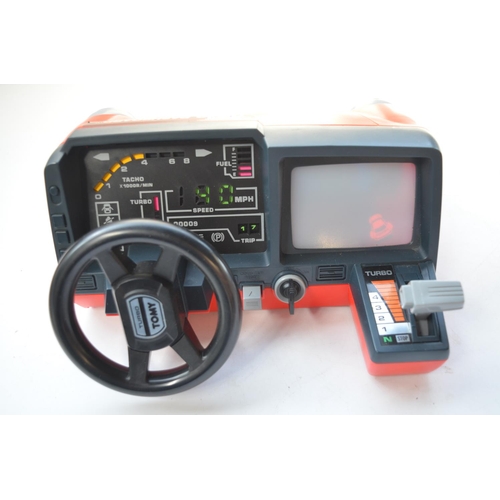 125 - Boxed Turnin' Turbo Dashboard vintage 1980's electronic game from Tomy, tested and in excellent work... 