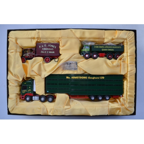 126 - Boxed Corgi 1/50 scale diecast 150 Years Of Foden (1856-2006) 3 vehicle set CC99185, limited edition... 