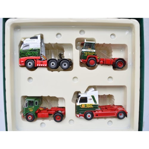 130 - Boxed Corgi 1/50 scale diecast Eddie Stobart 1970-2010 40th Anniversary 4 vehicle set CC99202, limit... 