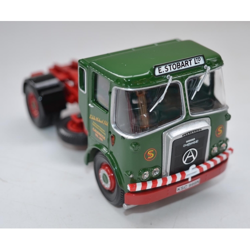 130 - Boxed Corgi 1/50 scale diecast Eddie Stobart 1970-2010 40th Anniversary 4 vehicle set CC99202, limit... 