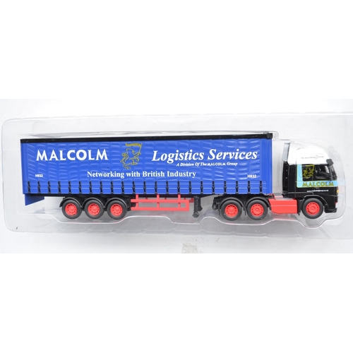 133 - Collection of diecast truck and bus models, mostly 1/76 scale to include Corgi CC18204 Mercedes Benz... 