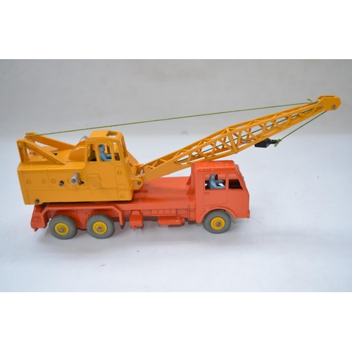 141 - Vintage Dinky Supertoys 20-ton Lorry Mounted Crane (item no 972) and Breakdown Lorry (item no 430) w... 