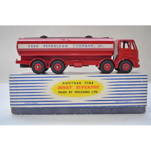 144 - Vintage Dinky Supertoys No943, Leyland Esso Octopus Tanker with original box in excellent condition ... 