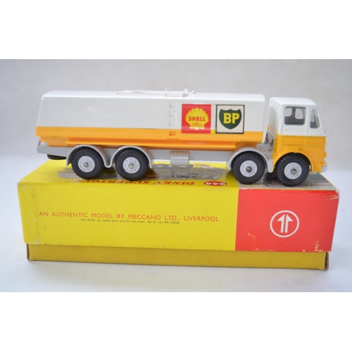 145 - Vintage Dinky Supertoys No 944, Shell-BP Fuel Tanker with original box in excellent/near mint condit... 