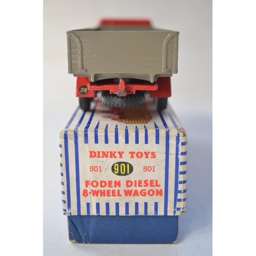 148 - Vintage Dinky Supertoys No901, Foden Diesel 8-Wheel Wagon with original box in excellent condition f... 