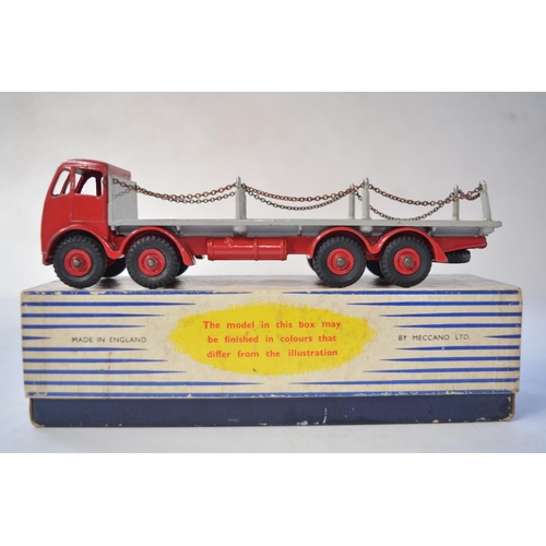 150 - Vintage Dinky Supertoys No905, Foden Flat Truck with original box in good condition for age, some mi... 