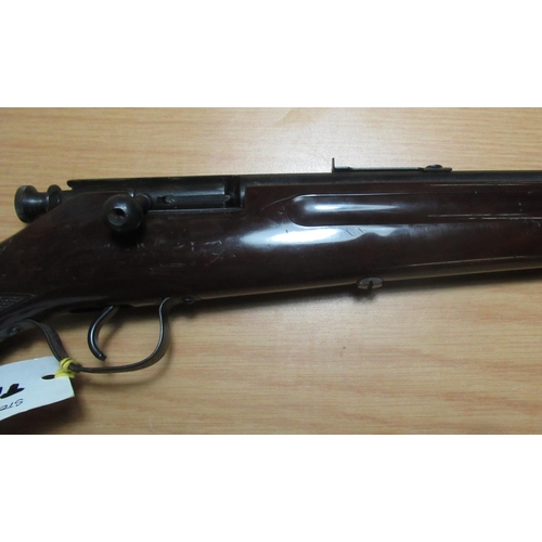 846 - Belknap model B963 .22 bolt action rifle, serial no. GPC5580 (section one certificate required)