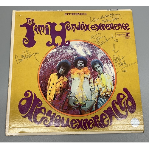 512 - The Jimi Hendrix Experience 'Are You Experienced?' LP, with Jimi Hendrix, Noel Redding & Mitch Mitch... 