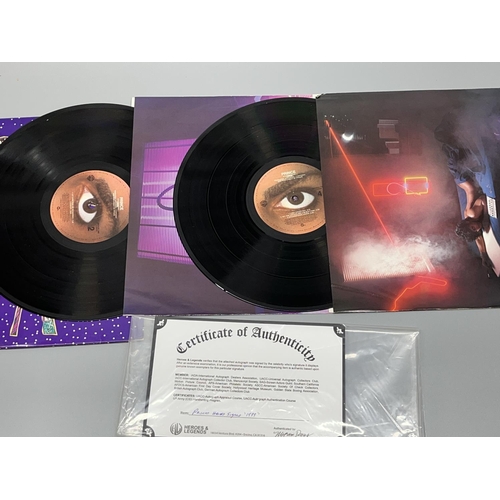 516 - Prince '1999' LP, with Prince signature, with Certificate of Authenticity from Heroes & Legends