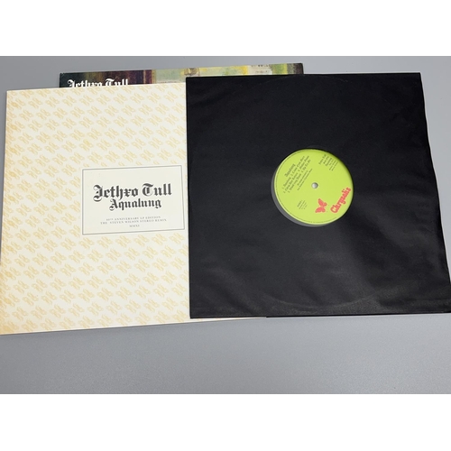 539 - Jethro Tull 'Aqualung' LP, with Ian Anderson signature, with Certificate of Authenticity from Heroes... 