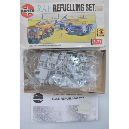 216 - Four  unstarted 1/72 plastic model kits to include Revell Halifax B I/II/GRII, Airfix Avro Lancaster... 