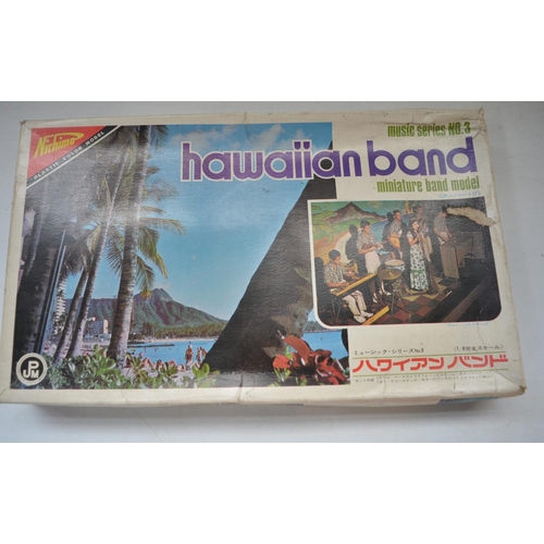 224 - Rare Nichimo 1/8 Music Series No3 Hawaiian Band, complete and un started with pre-painted parts.