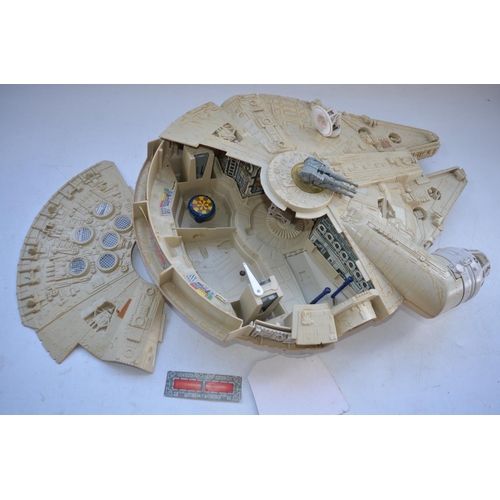 234 - Collection of Star Wars toys to include Kenner Millennium Falcon, Tie Fighter (missing front glazing... 