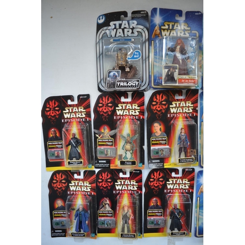 236 - Collection of 13 unopened Star Wars action figures from Hasbro to include 6x Commtech speaking figur... 