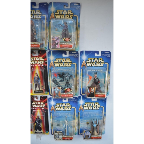 236 - Collection of 13 unopened Star Wars action figures from Hasbro to include 6x Commtech speaking figur... 