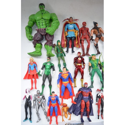 238 - Collection of Super Hero action figures to include 6x boxed figures from DC Collectibles and unboxed... 