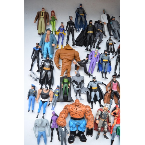 239 - Collection of unboxed Super Hero action figures to include Batman and various Marvel/DC figures from... 