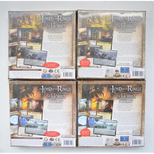 241 - The Hobbit An Unexpected Journey and Desolation Of Smaug board games by Cryptozoic plus Over Hill An... 