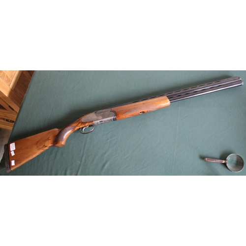 759 - 12B Rizzini over under multichoke ejector shotgun with 27