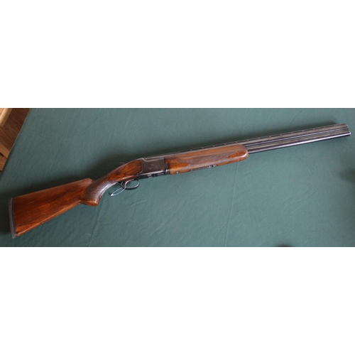 760 - 12B Miroku over under ejector shotgun with 26