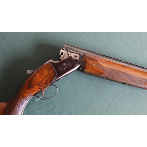 760 - 12B Miroku over under ejector shotgun with 26