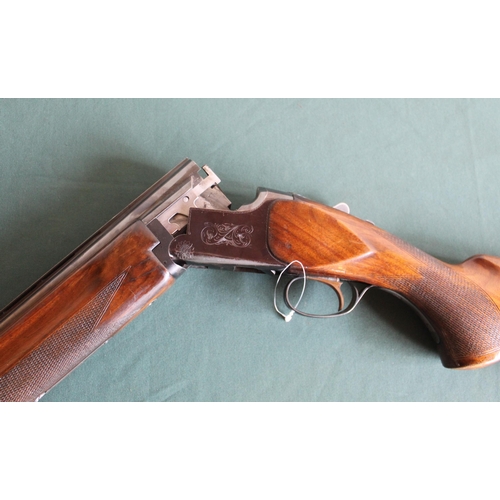 760 - 12B Miroku over under ejector shotgun with 26