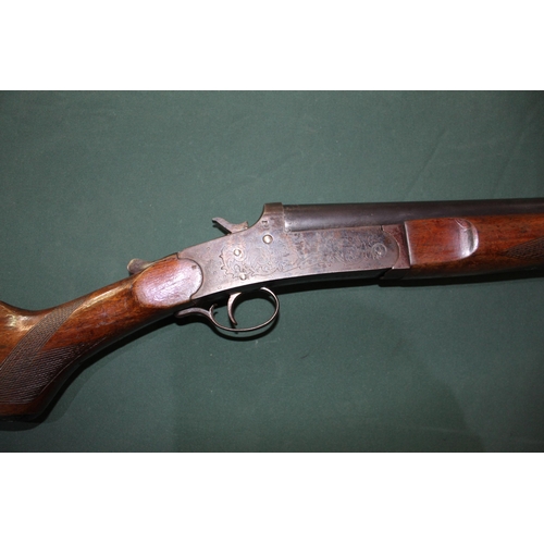 817 - 10B Spanish single shot shotgun with 32