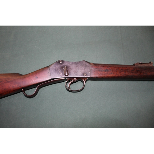 819 - Martini Henry (Steyr 1883) carbine underlever action rifle, obsolete calibre, barrel length 24