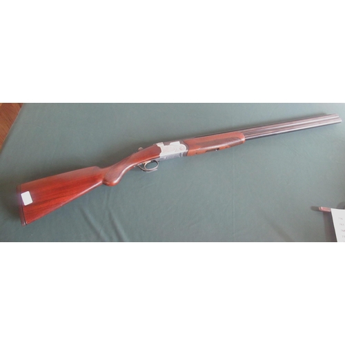 755 - 12B Lanber over under multichoke ejector shotgun with 27 1/2