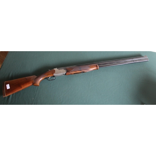 766 - 12B Lanber over under multichoke ejector shotgun with 29 1/2