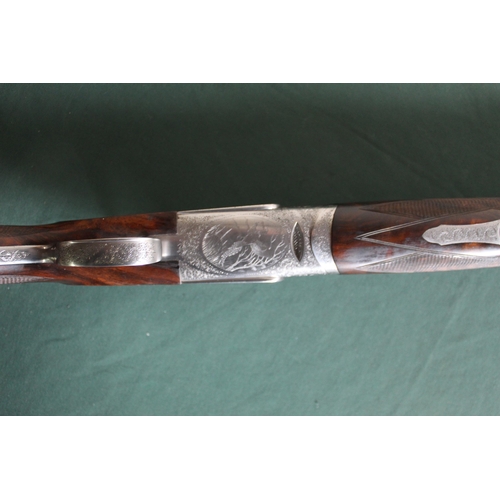 768 - 12B Famars Model ML by Abbiatico Salvinelli over under sidelock shotgun with 30