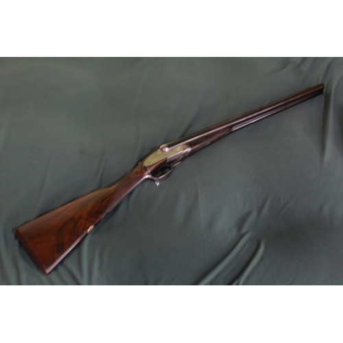 782 - 12B T. Bland & Sons side by side ejector shotgun with 27