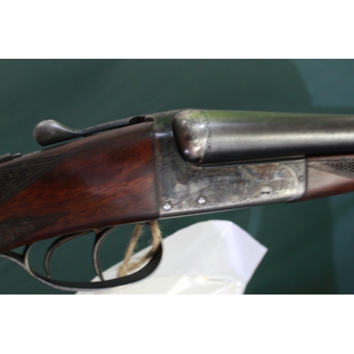 784 - 12B Webley & Scott side by side ejector shotgun with 26