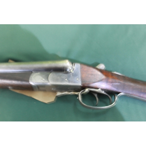 791 - 12B BSA side by side ejector shotgun with 28