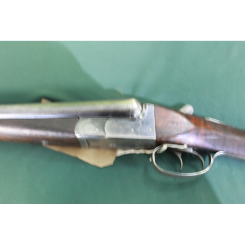 791 - 12B BSA side by side ejector shotgun with 28