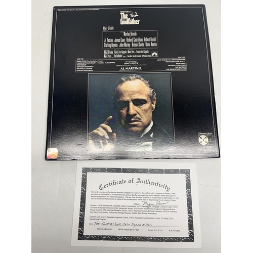 561 - Signed Recording LP, withcast members inc. Alex Rocco, John Martino, Talia Shire, etc. signatures, w... 